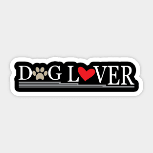 Dog lover Sticker